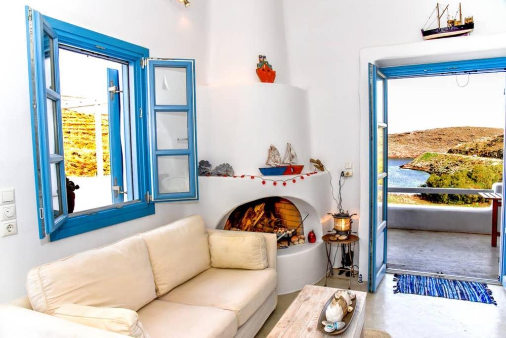 Villa Niloya Kythnos Λουτρά Εξωτερικό φωτογραφία